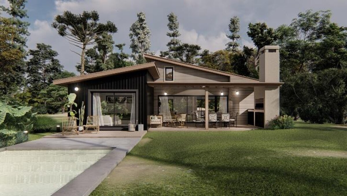 Vivienda con galería construida por TFR